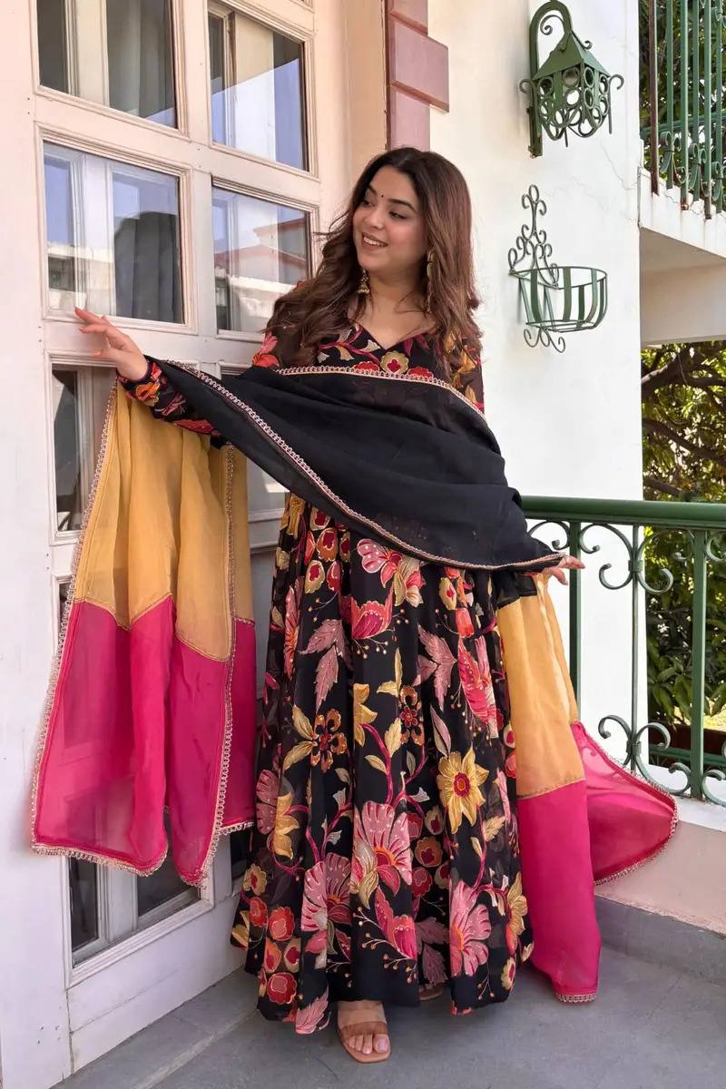 Freya Royal Designer Anarkali Suit Set
