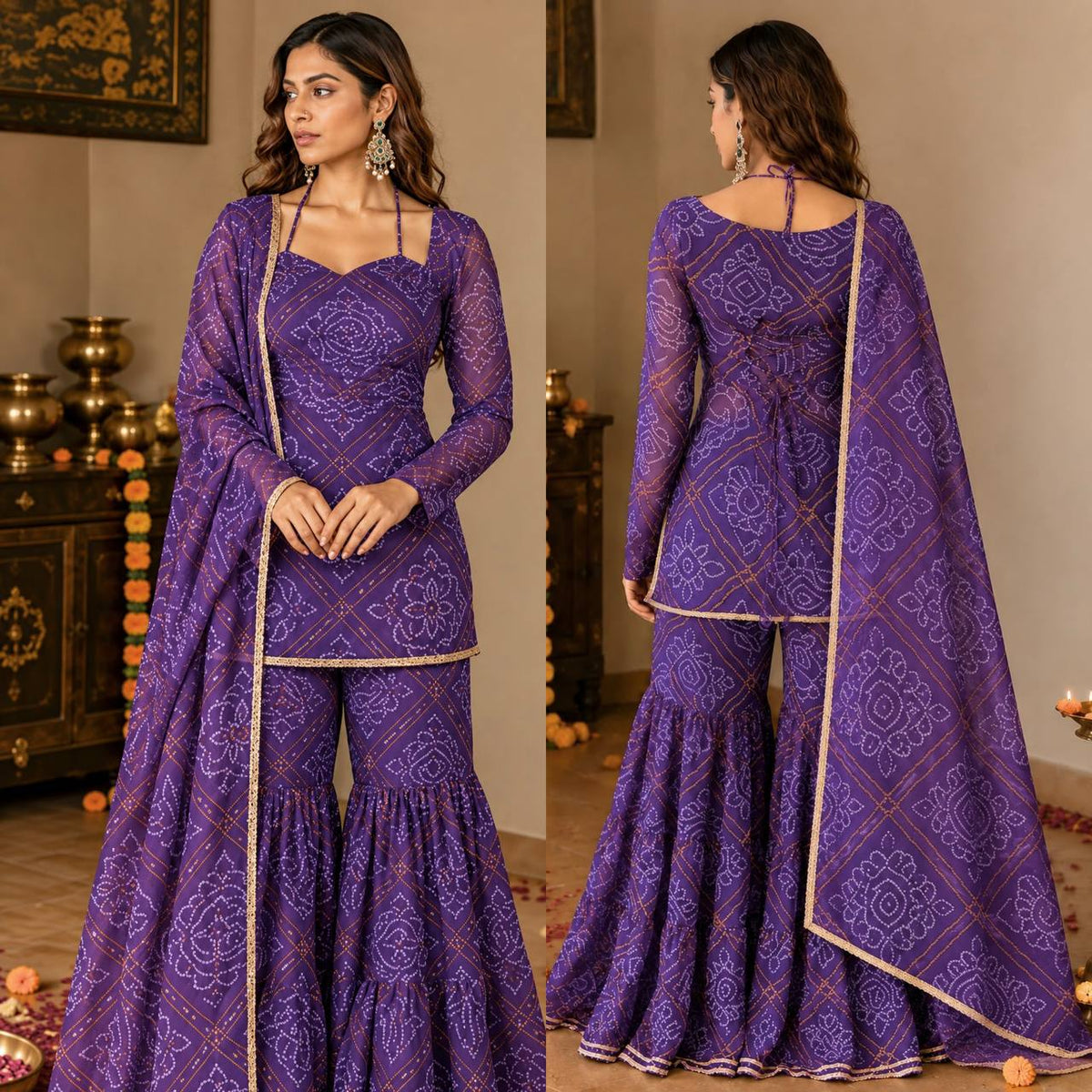 Charvi Royal Sharara Suit Set