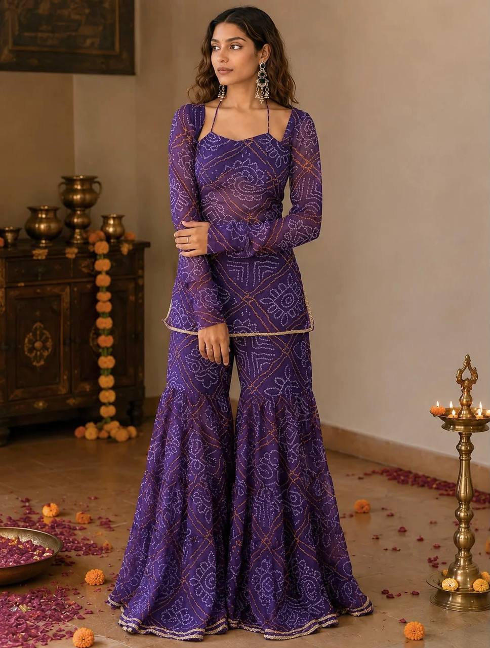Charvi Royal Sharara Suit Set