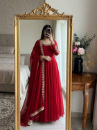 Kashmira Elegant Embroidered Ethnic Wear Anarkali Suit Set