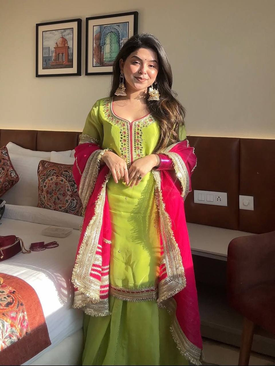 Azmira Elegant Anarkali Set