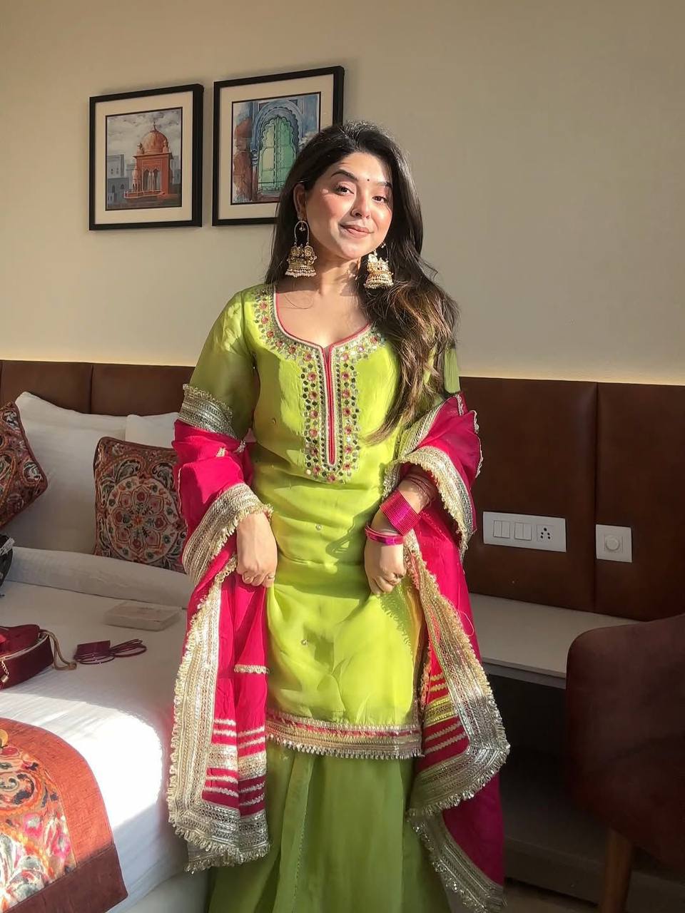 Azmira Elegant Anarkali Set