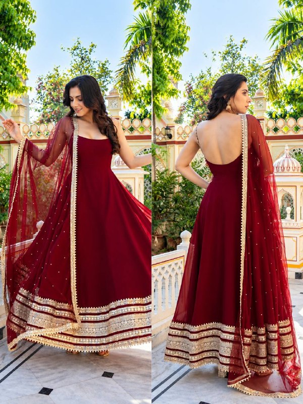 Maira Luxe Anarkali Suit Set