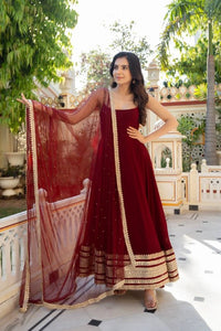 Maira Luxe Anarkali Suit Set