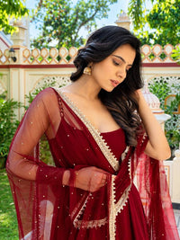 Maira Luxe Anarkali Suit Set