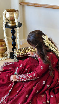 Krutika Elegant Embroidered Ethnic Wear Suit Set