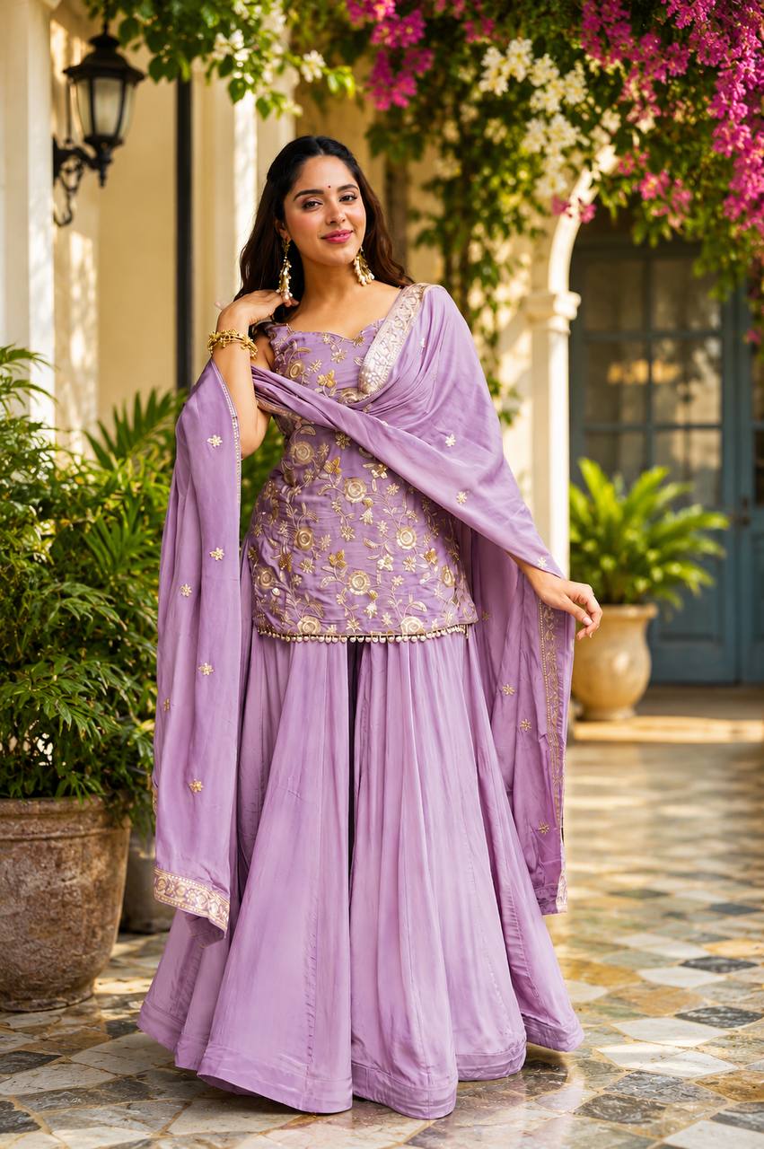 Raina Royal Anarkali Suit Set