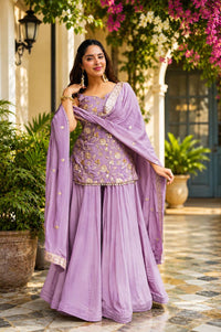 Raina Royal Anarkali Suit Set