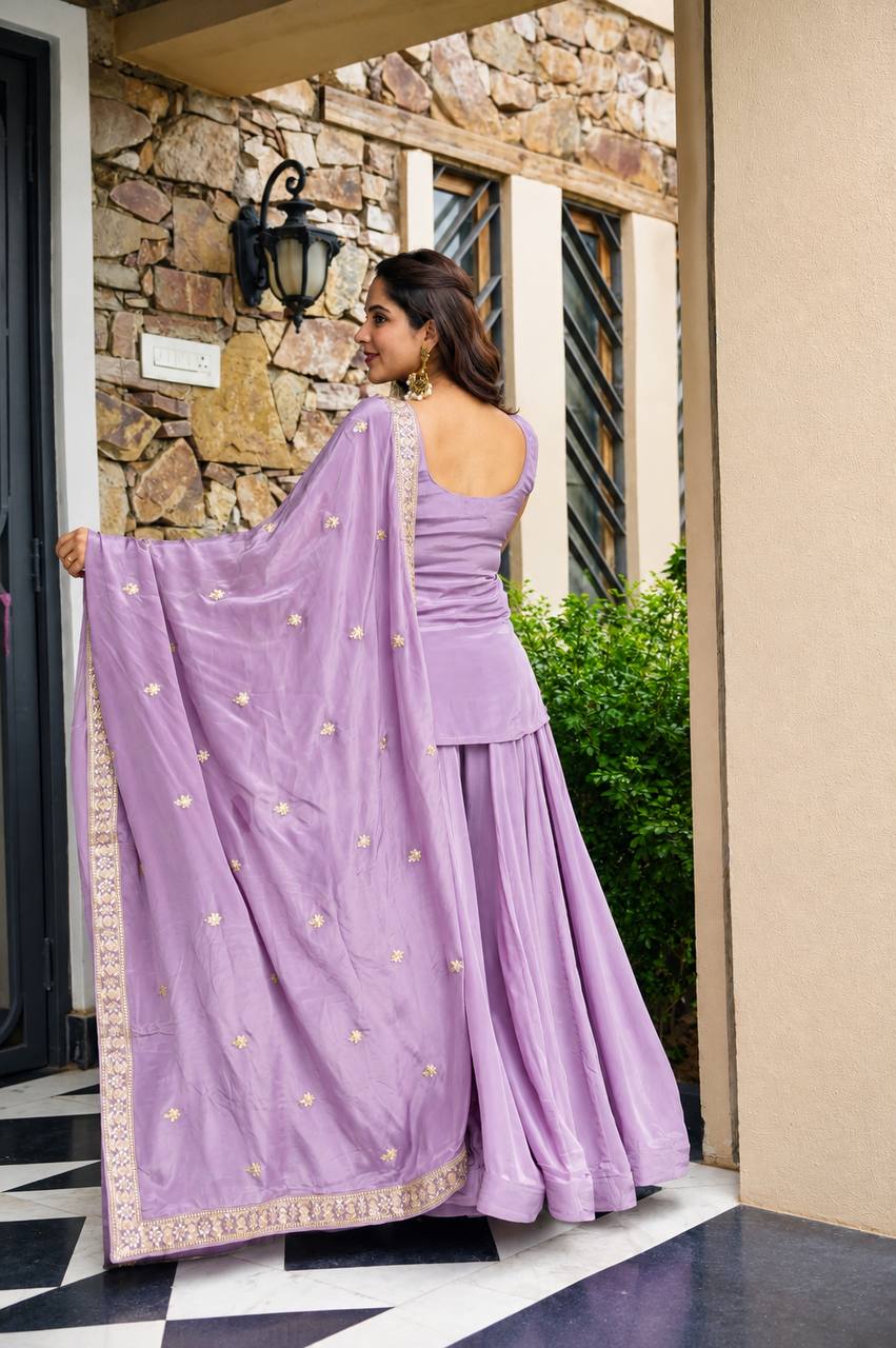 Raina Royal Anarkali Suit Set