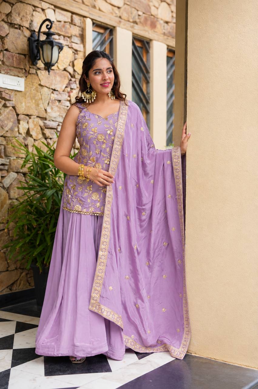 Raina Royal Anarkali Suit Set