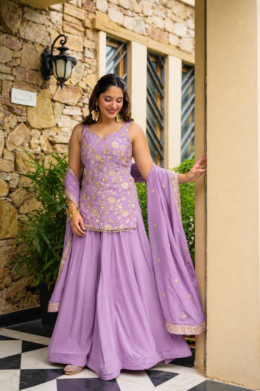 Raina Royal Anarkali Suit Set