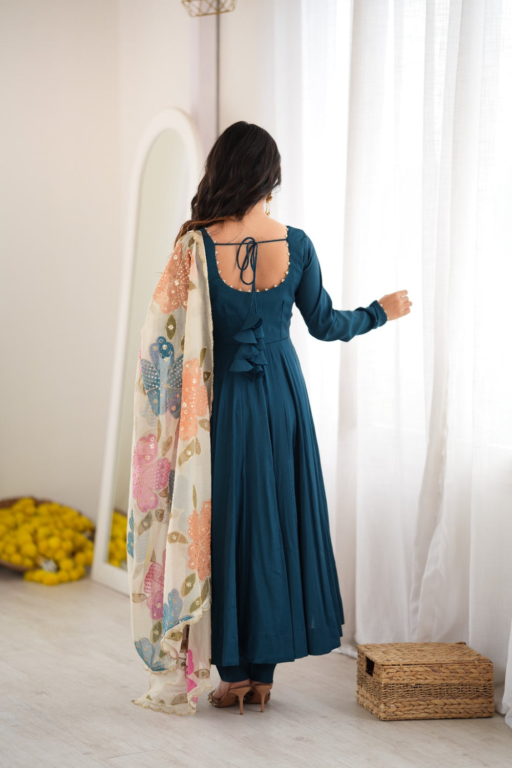 Safira Elegant Embroidered Ethnic Wear Set