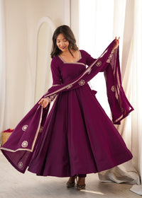 Riddhima Elegant Embroidered Ethnic Wear Set