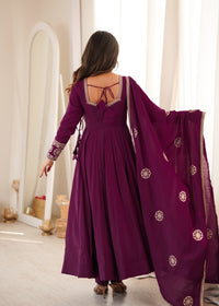 Riddhima Elegant Embroidered Ethnic Wear Set