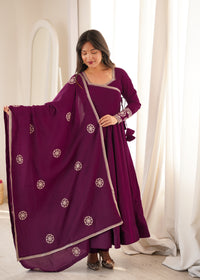 Riddhima Elegant Embroidered Ethnic Wear Set