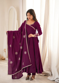 Riddhima Elegant Embroidered Ethnic Wear Set