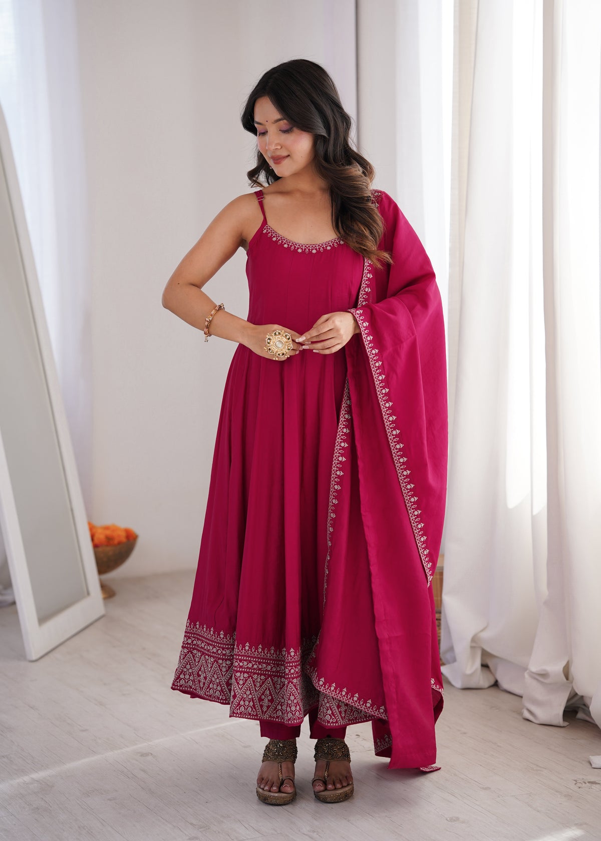 New Premium Anarkali Suit Set