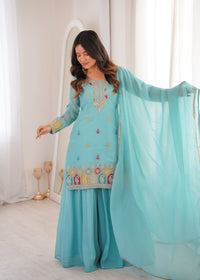 Mahika Luxe Festive Anarkali Suit Set
