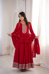 Saanvi Royal Embroidered Anarkali Collection