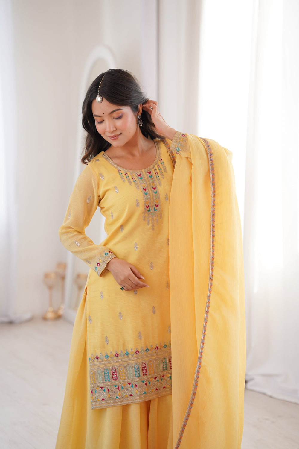 Vaanya Premium Traditional Anarkali Suit Set