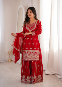 Aashi Royal Handwork Anarkali Suit Set