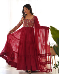 Abeer Grace Luxury Anarkali Suit Set