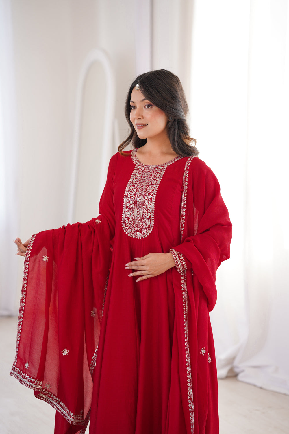 Saanvi Royal Embroidered Anarkali Collection