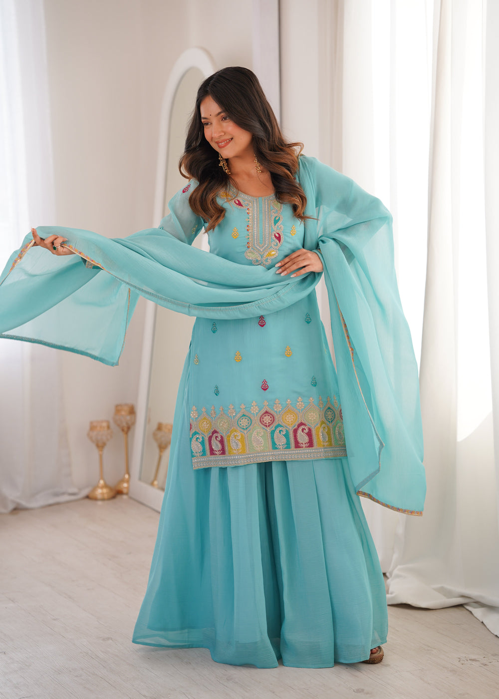 Mahika Luxe Festive Anarkali Suit Set