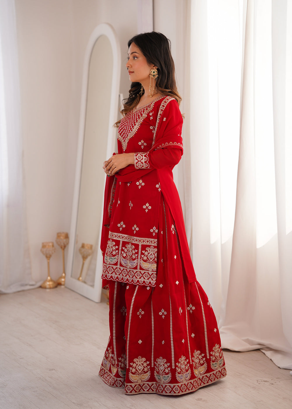 Aashi Royal Handwork Anarkali Suit Set