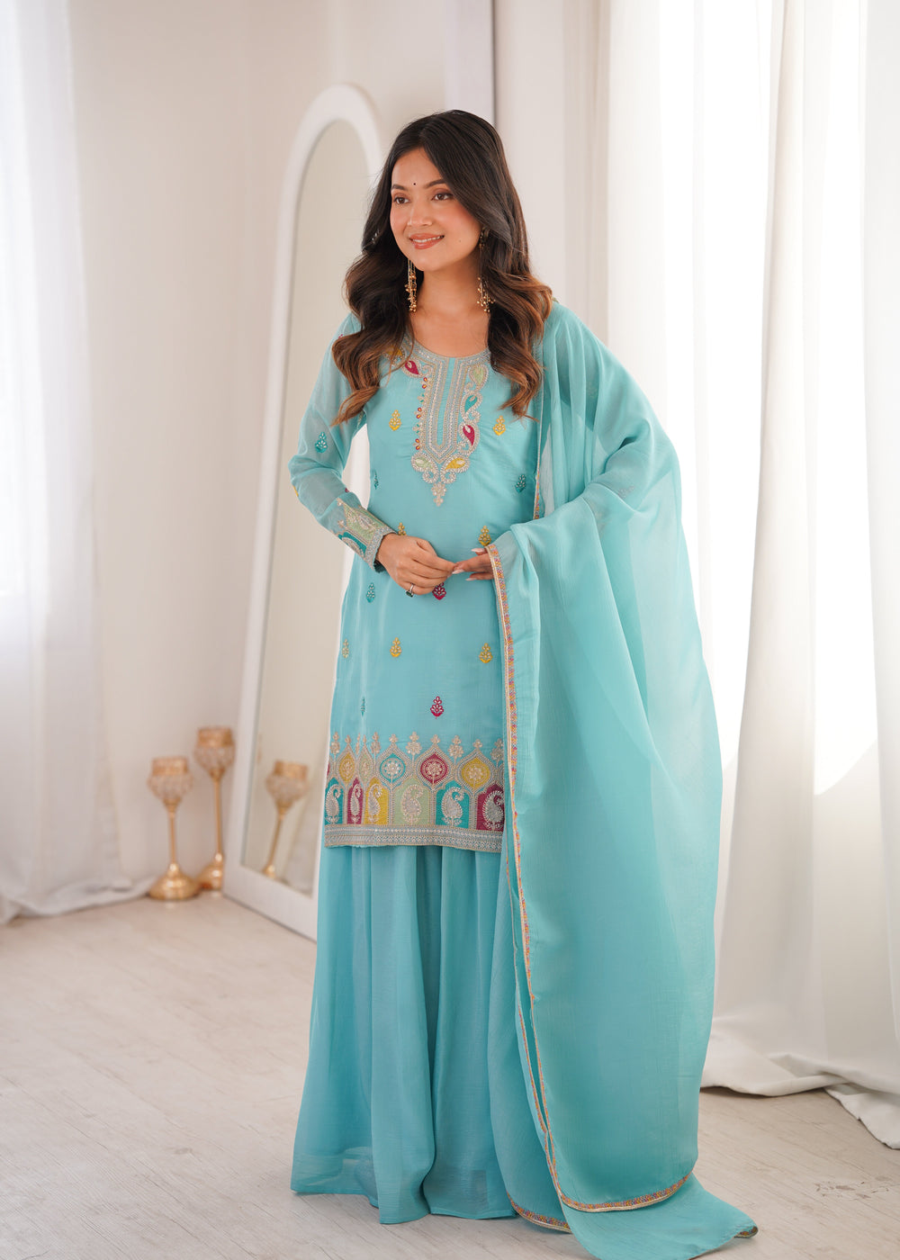 Mahika Luxe Festive Anarkali Suit Set