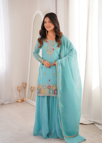 Mahika Luxe Festive Anarkali Suit Set