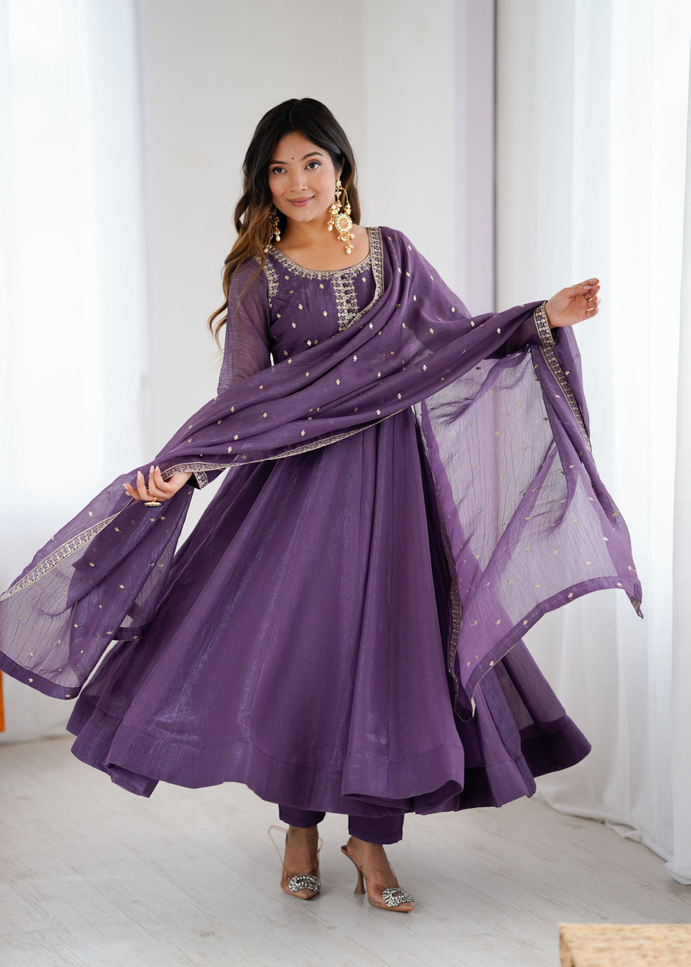 Almira Grace Occasion Wear Anarkali Suit Set
