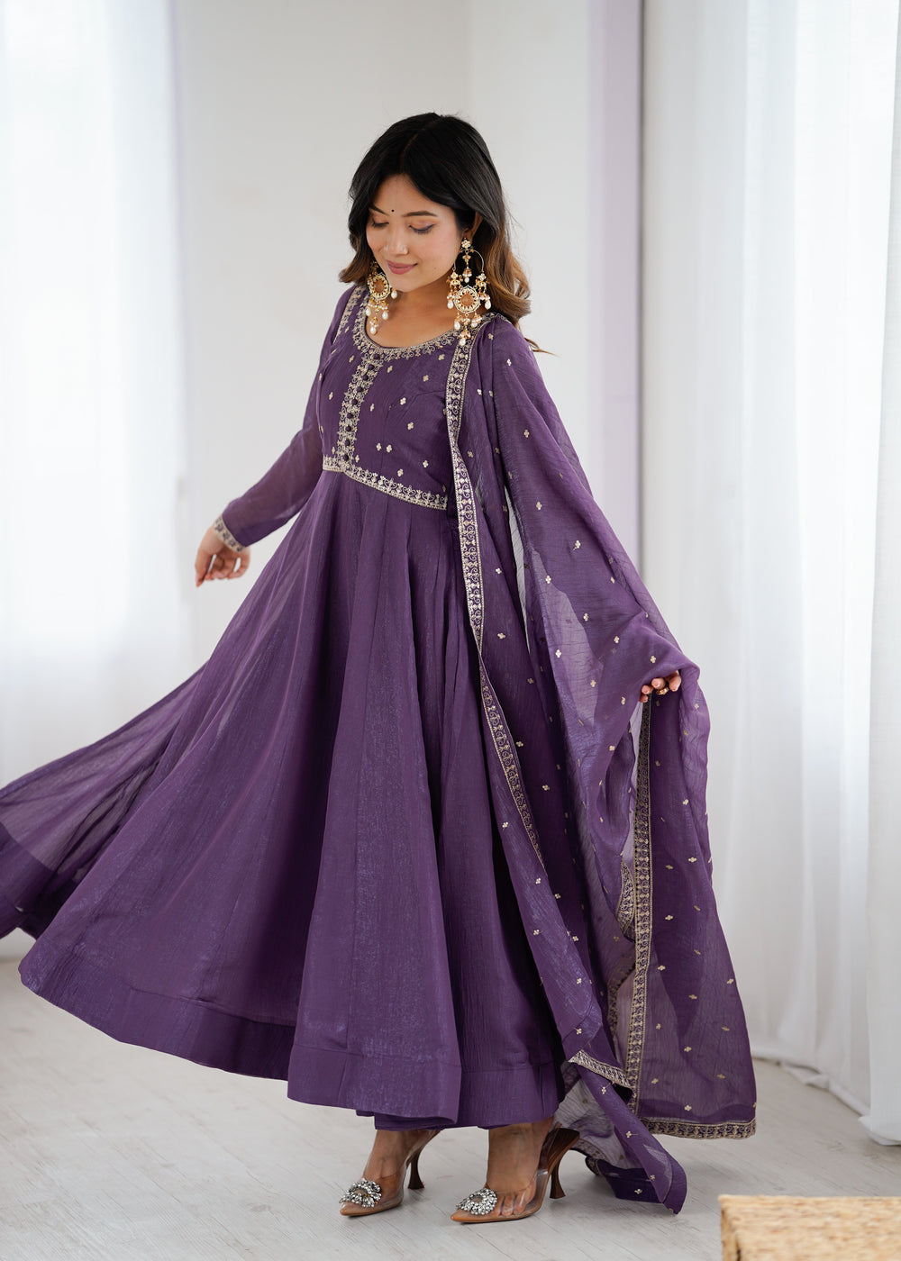 Almira Grace Occasion Wear Anarkali Suit Set