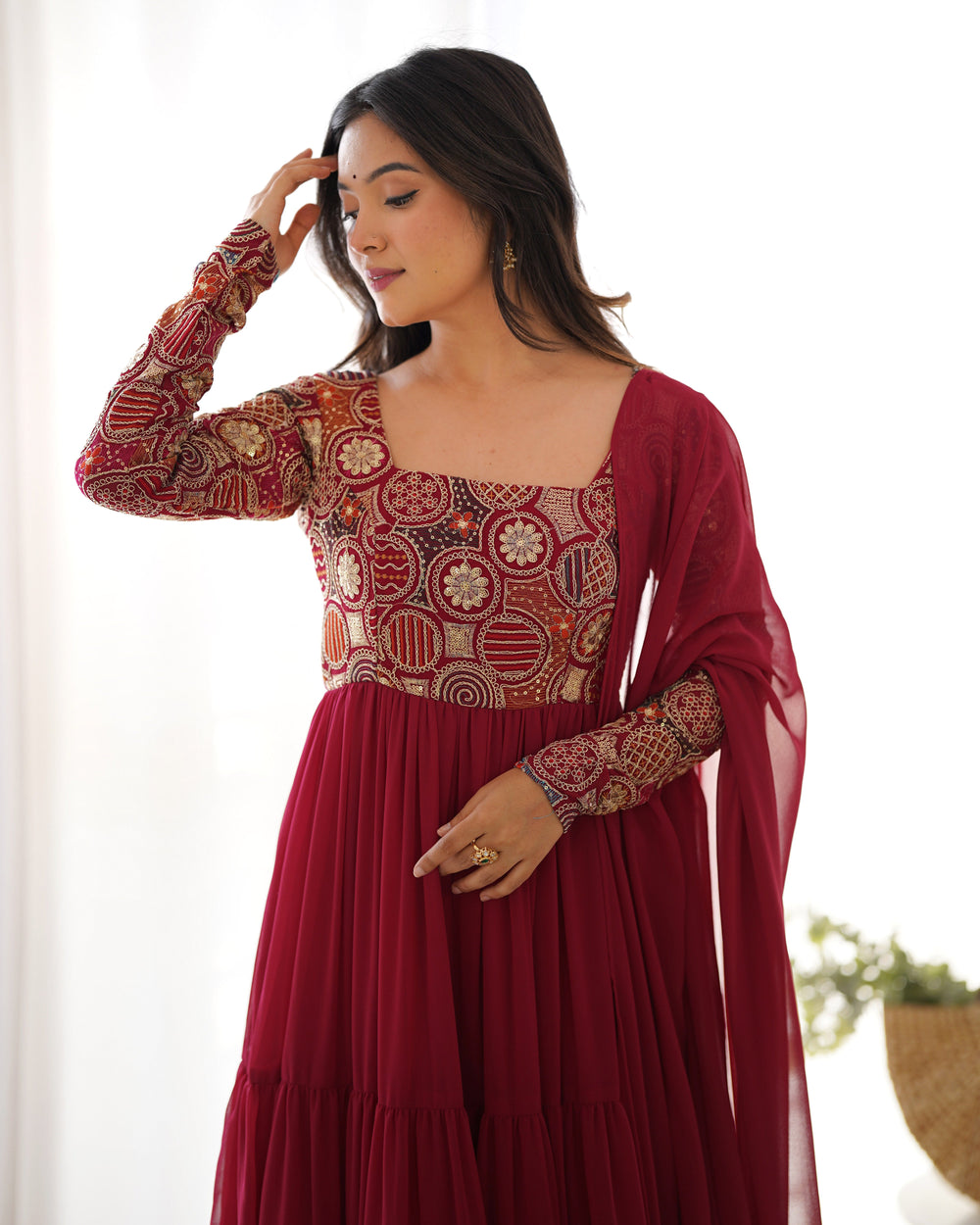 Abeer Grace Luxury Anarkali Suit Set
