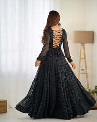 Aarzoo Luxe Traditional five Leyar Anarkali Suit Set