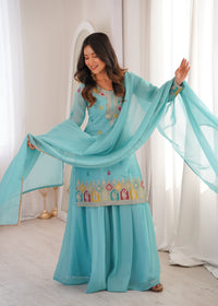 Mahika Luxe Festive Anarkali Suit Set