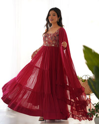 Abeer Grace Luxury Anarkali Suit Set