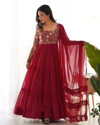 Abeer Grace Luxury Anarkali Suit Set