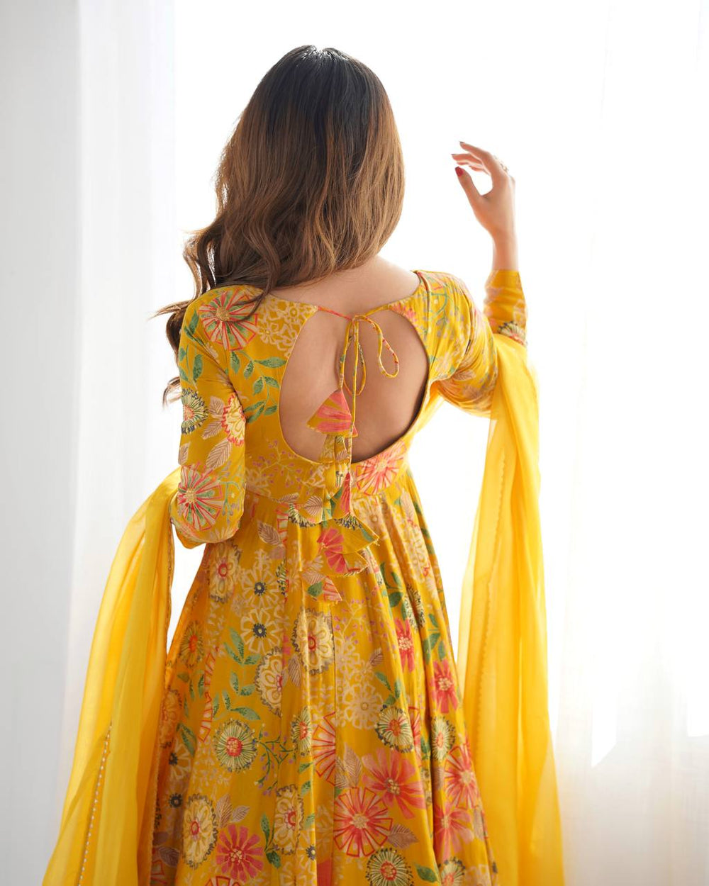 Kaevika Premium Roman Silk Chanderi Kediya Palazzo Set