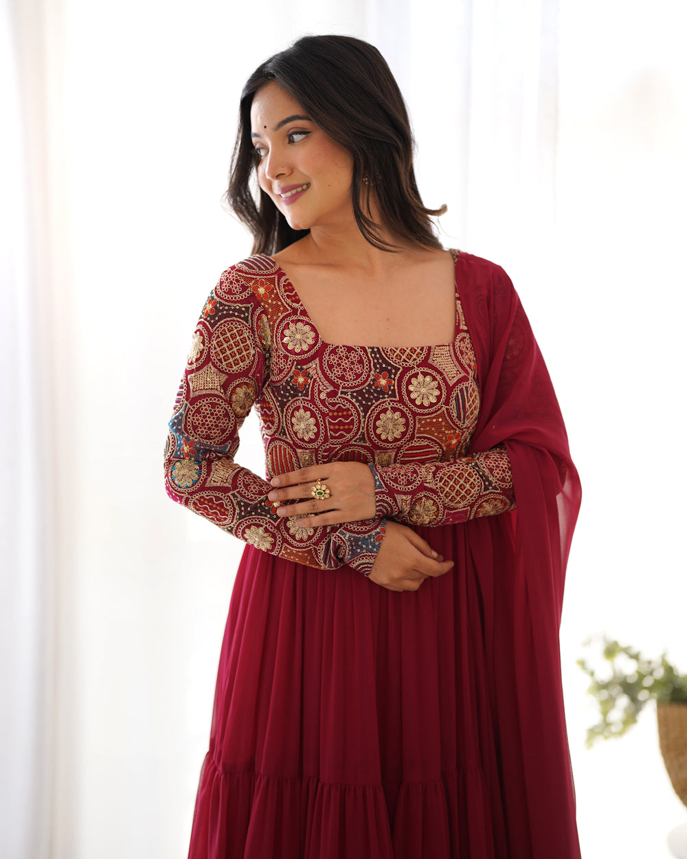 Abeer Grace Luxury Anarkali Suit Set