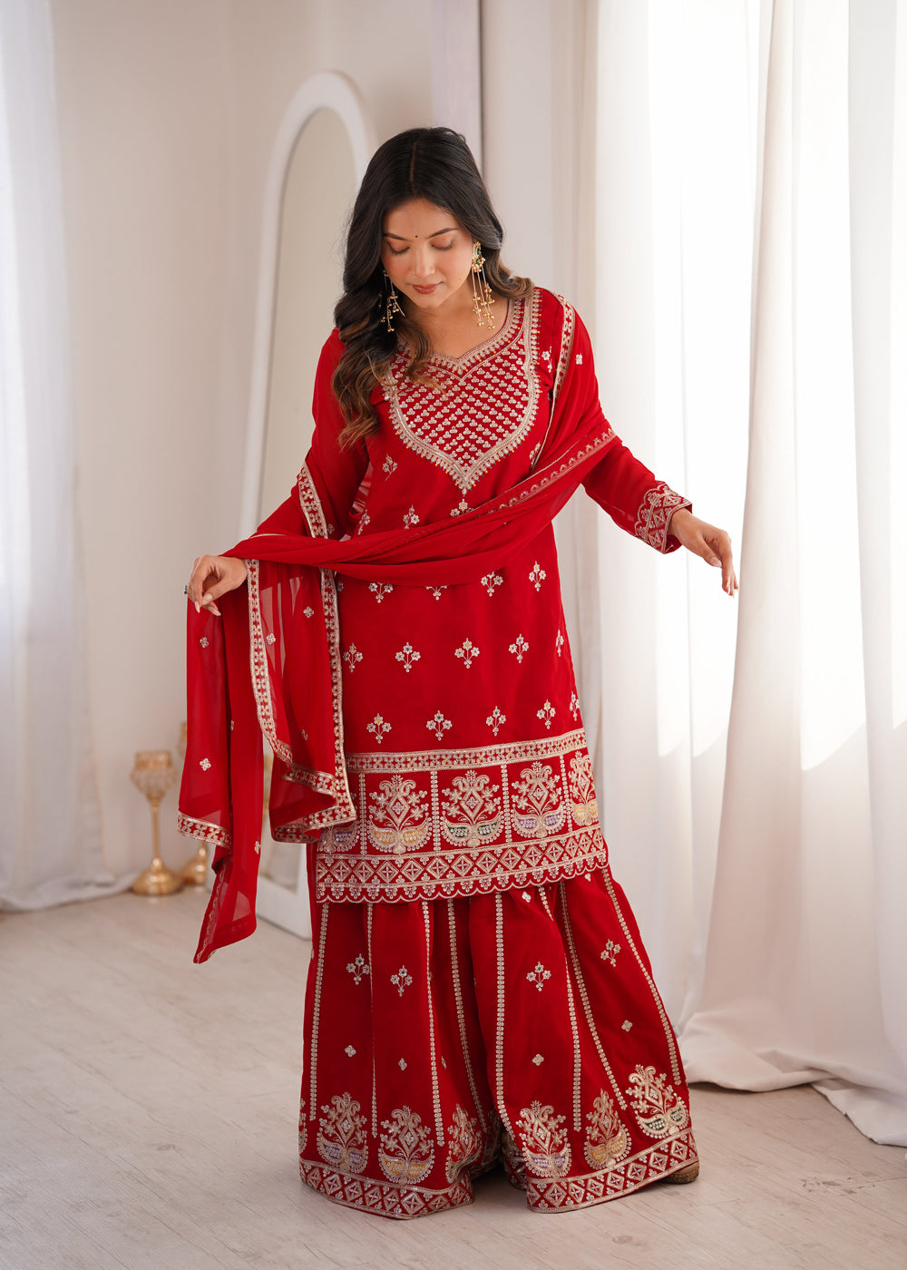 Aashi Royal Handwork Anarkali Suit Set