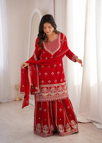 Aashi Royal Handwork Anarkali Suit Set