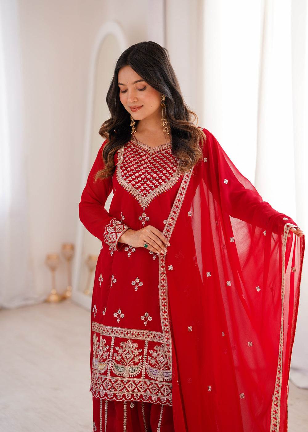 Aashi Royal Handwork Anarkali Suit Set
