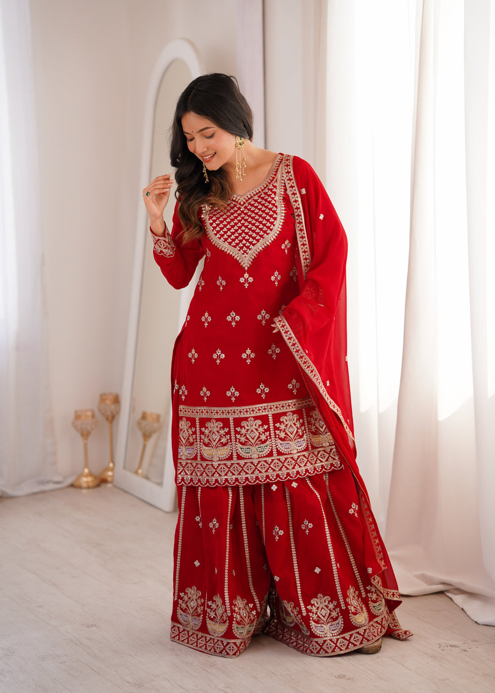 Aashi Royal Handwork Anarkali Suit Set