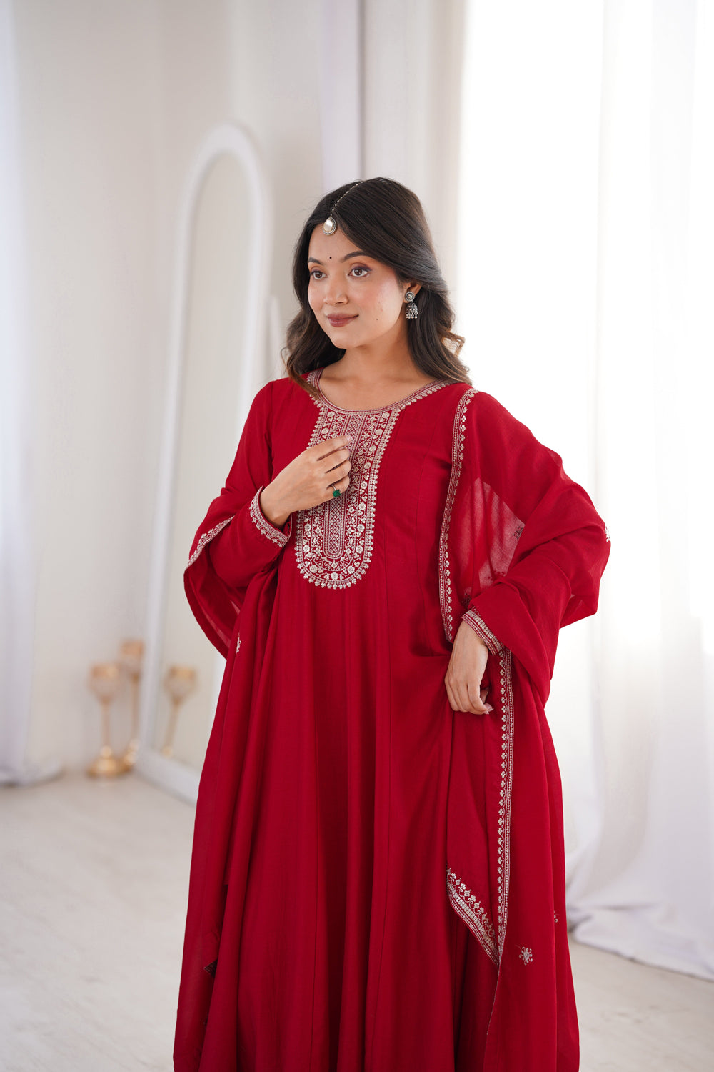 Saanvi Royal Embroidered Anarkali Collection