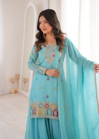 Mahika Luxe Festive Anarkali Suit Set