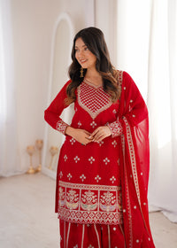 Aashi Royal Handwork Anarkali Suit Set